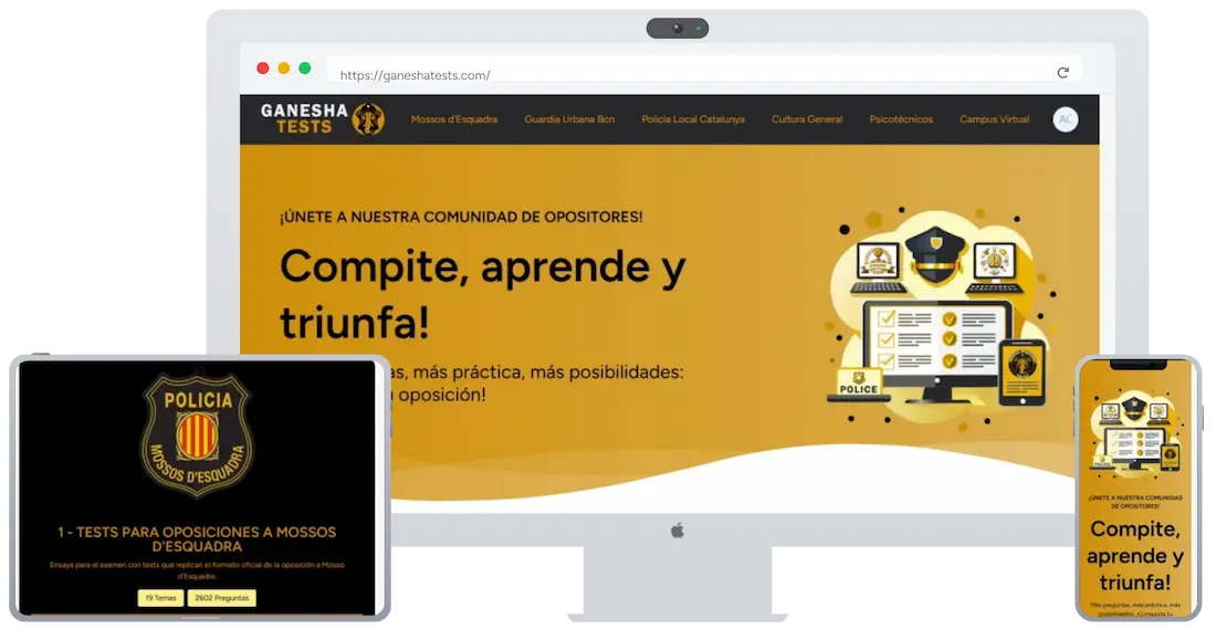 Ganesha Tests Platform Mockup